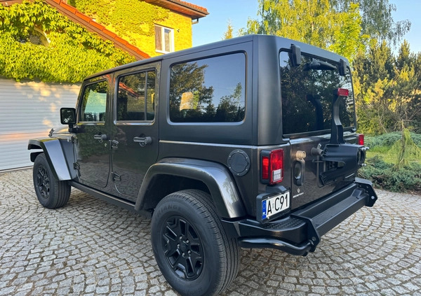 Jeep Wrangler cena 132000 przebieg: 160251, rok produkcji 2016 z Piaski małe 562